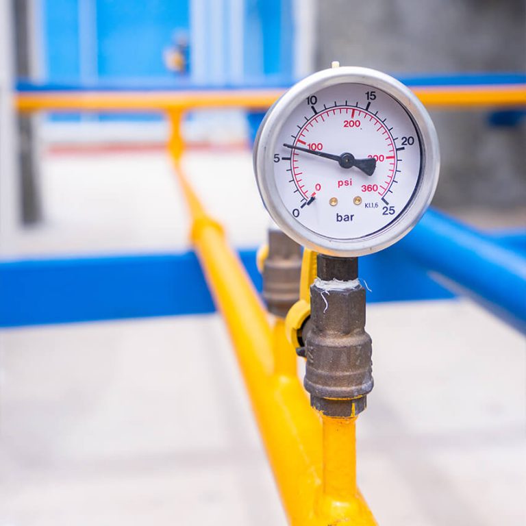 Central gas infrastructure service