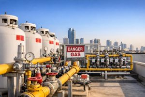 Central gas infrastructure service